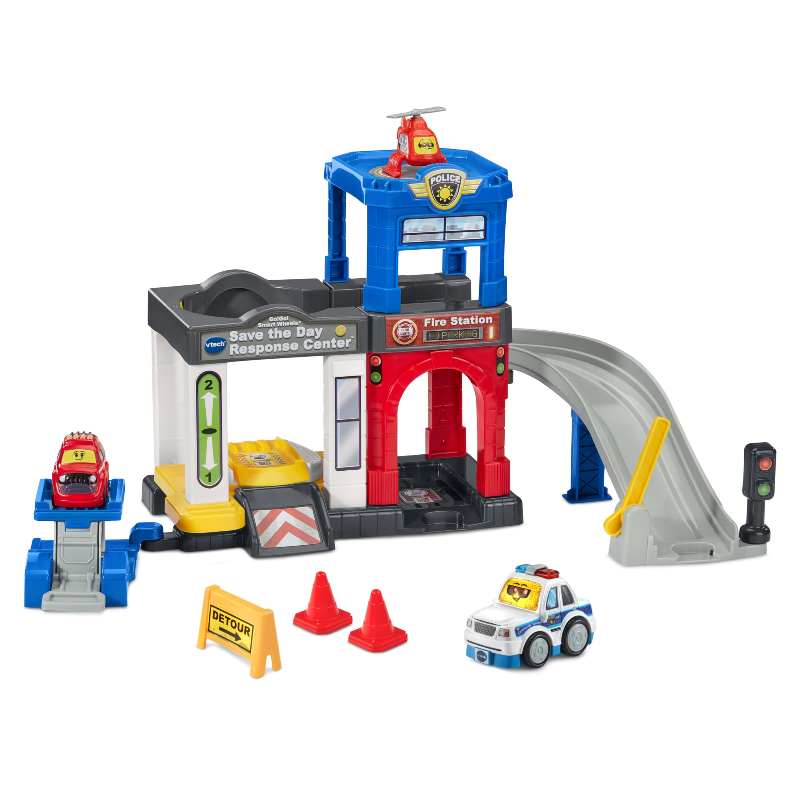 VTech Go! Go! Smart Wheels Save The Day Response Center Playset $15.2