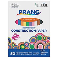 Prang (Formerly SunWorks) Construction Paper, 10 Assorted Colors, 12" x 18", 50 Sheets $2.76