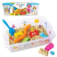 Creativity for Kids Sensory Bin: Beach - Toddler and Preschool Toys, Sensory Box with Toys for Toddlers, Kids Gifts for Toddler Boys and Girls Ages 3-4+ $13.99
