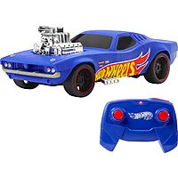 Hot Wheels Toy Car, 1:16 Scale RC Rodger Dodger Remote-Control Vehicle, Special 50th Anniversary Edition $14.99