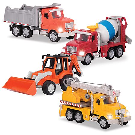 50% Off Driven by Battat Construction Toy Trucks!