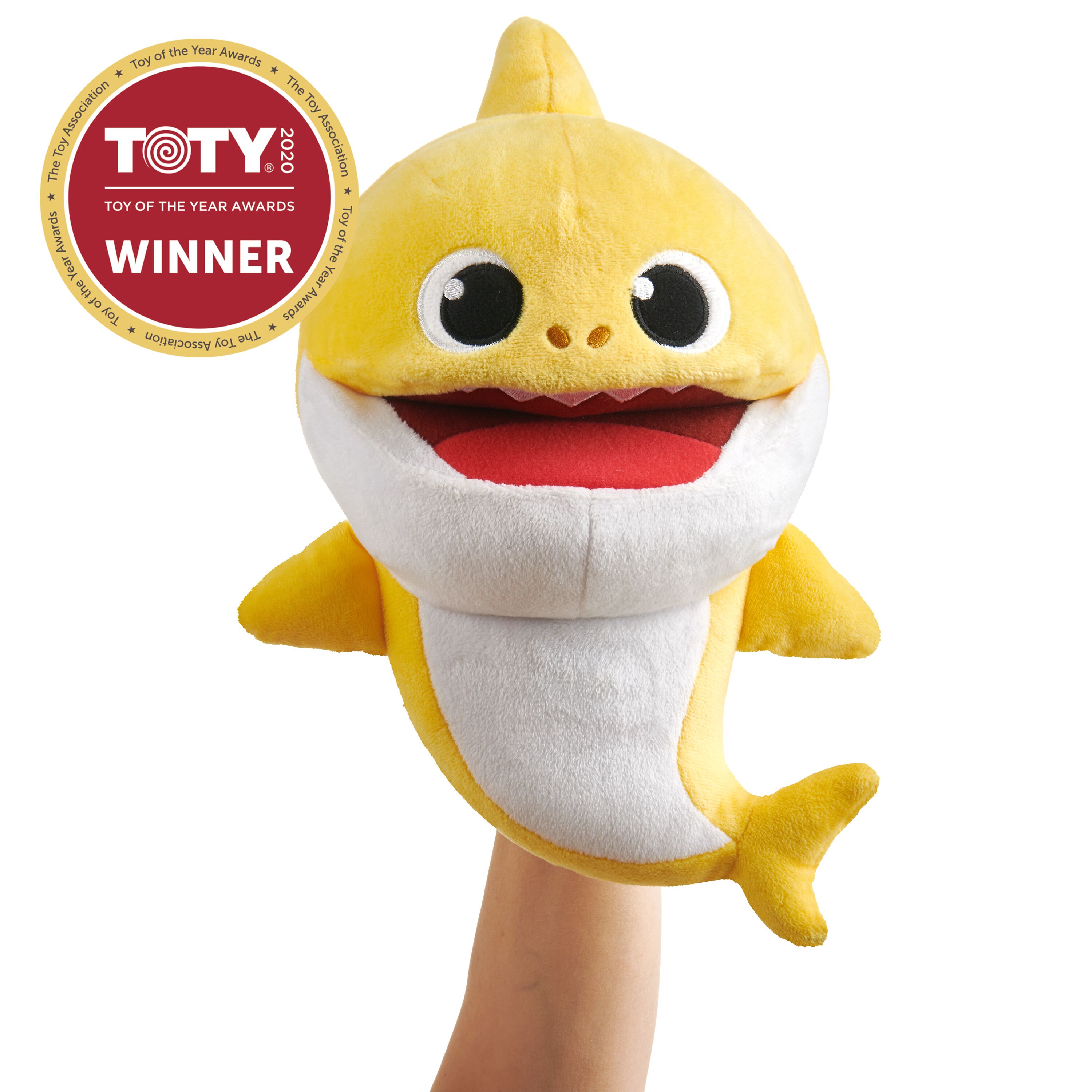 YMMV: Pinkfong Baby Shark Official Song Puppet with Tempo Control - Baby Shark - Interactive Preschool Plush Toy - By WowWee $1.5
