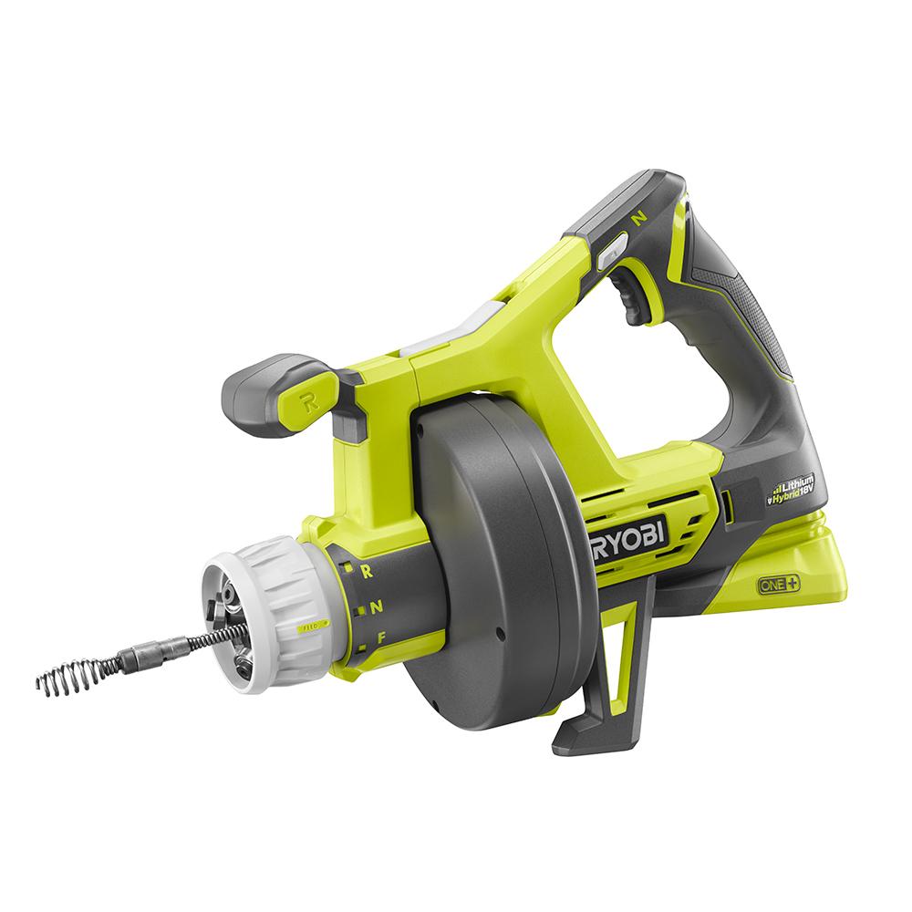 RYOBI ONE+ 18 Volt Hybrid Drain Auger | SHIPPING $7 $64.99
