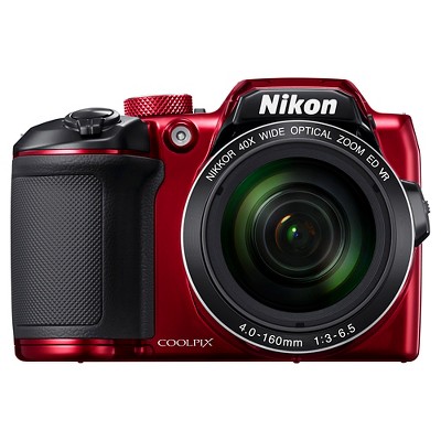YMMV: Nikon COOLPIX B500 16MP Digital Camera with 40x Optical Zoom - Red for $199.99