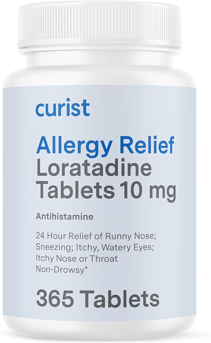 Curist Loratadine 10mg (Generic Claritin) 365 Count - All Day Non ...