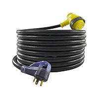 Conntek 50 Foot RV Extension Power Cord 10/3 125V 30A Pure Copper + Free Shipping w/ Prime $41.98