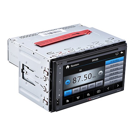 Nakamichi 2-DIN Car Receiver 6.75” Touch Screen with CD/DVD Player 50Wx4 (NA3600M) + Free Shipping w/ Prime $29.99