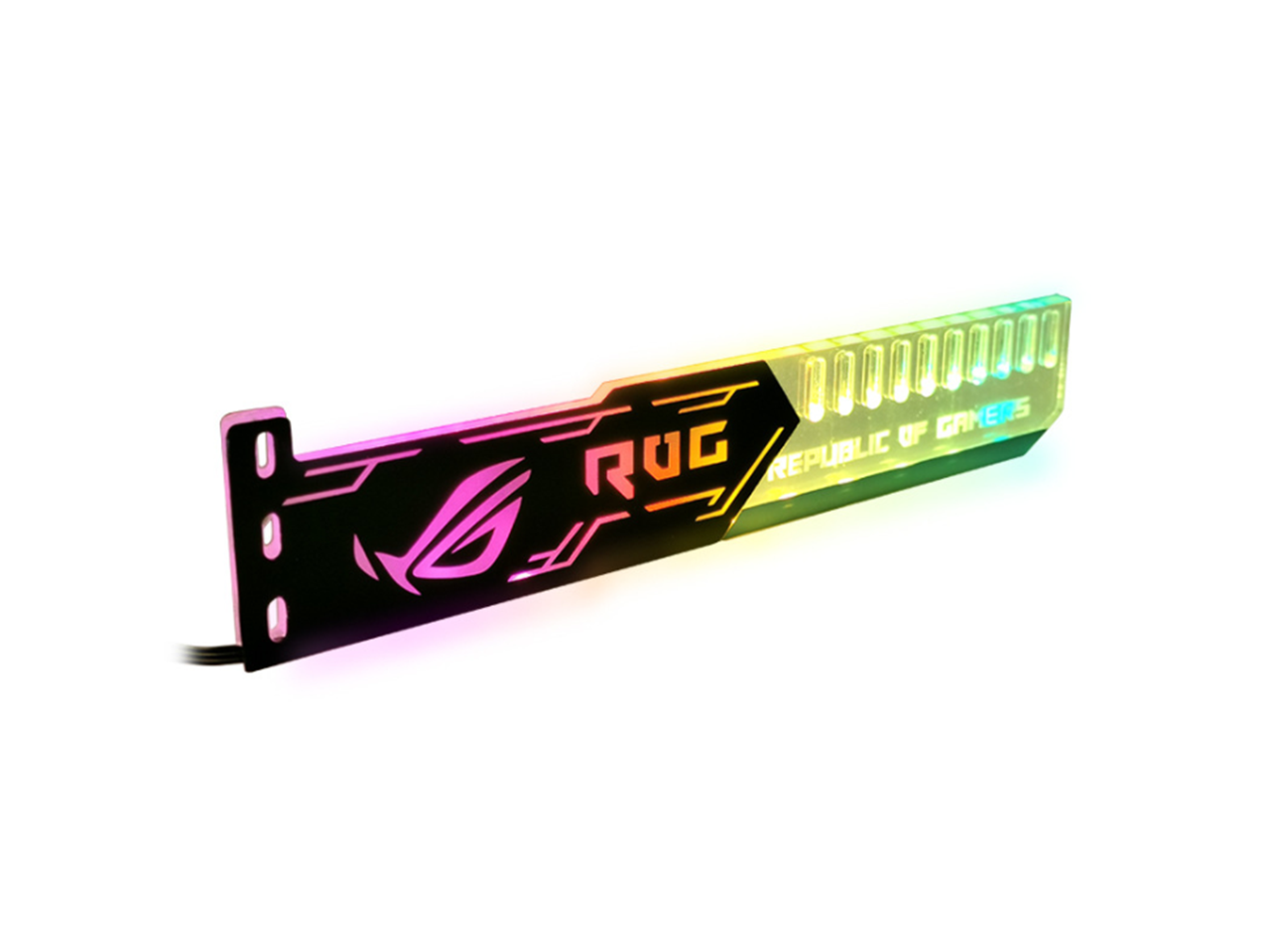 AORUS pattern Graphics card GPU support bracket 5V 4-pin RGB $13.88 at Newegg