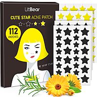 112-Count LitBear Star Pimple Patches $2.99 + Free Shipping w/ Prime or on $35+