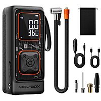 Prime Members: WOLFBOX 12000mAh Cordless 150PSI Portable Air Compressor & Tire Inflator $29.99 + Free Shipping