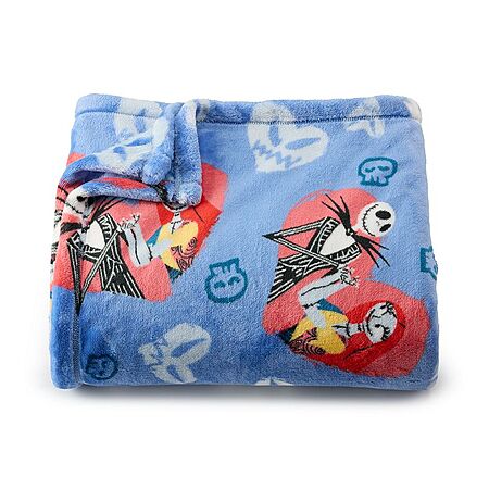 Disney Valentine's Day Oversized Supersoft Plush Throw by The Big One (Nightmare Before Christmas) $3.23 + Free Store Pickup at Kohl's or Free Shipping on $49+