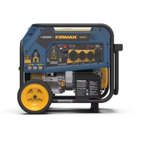Refurbished: 7500W Firman Tri Fuel 120/240V Electric Start Portable Generator (T07571F) $479.99 + Free Shipping