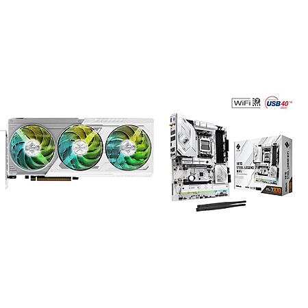 Newegg Bundle: ASRock RX 9070XT Graphics Cards + ASRock X870 Steel Legend Motherboard + 32GB DDR5 Corsair Vengeance Desktop Memory from $950 & More + $12.99 Shipping