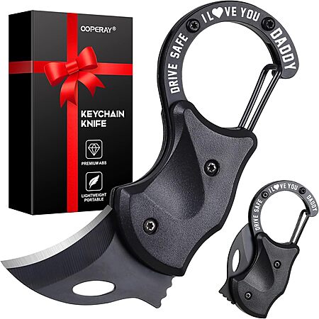 Ooperay Small EDC Keychain Pocket Knife w/ 1.2" Blade $3.99 + Free Shipping w/ Prime or on $35+