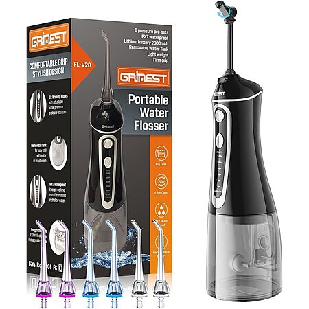 75% Off Grinest Water Dental Flosser!