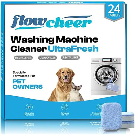 24-Pack Flowcheer Cleaner Tablets for $11.01!