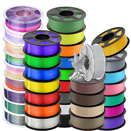 6-Count 1.1KG JAYO 3D Printer Filament (PLA, ABS, TPU & More) from $45.19 ($7.53 each) + Free Shipping