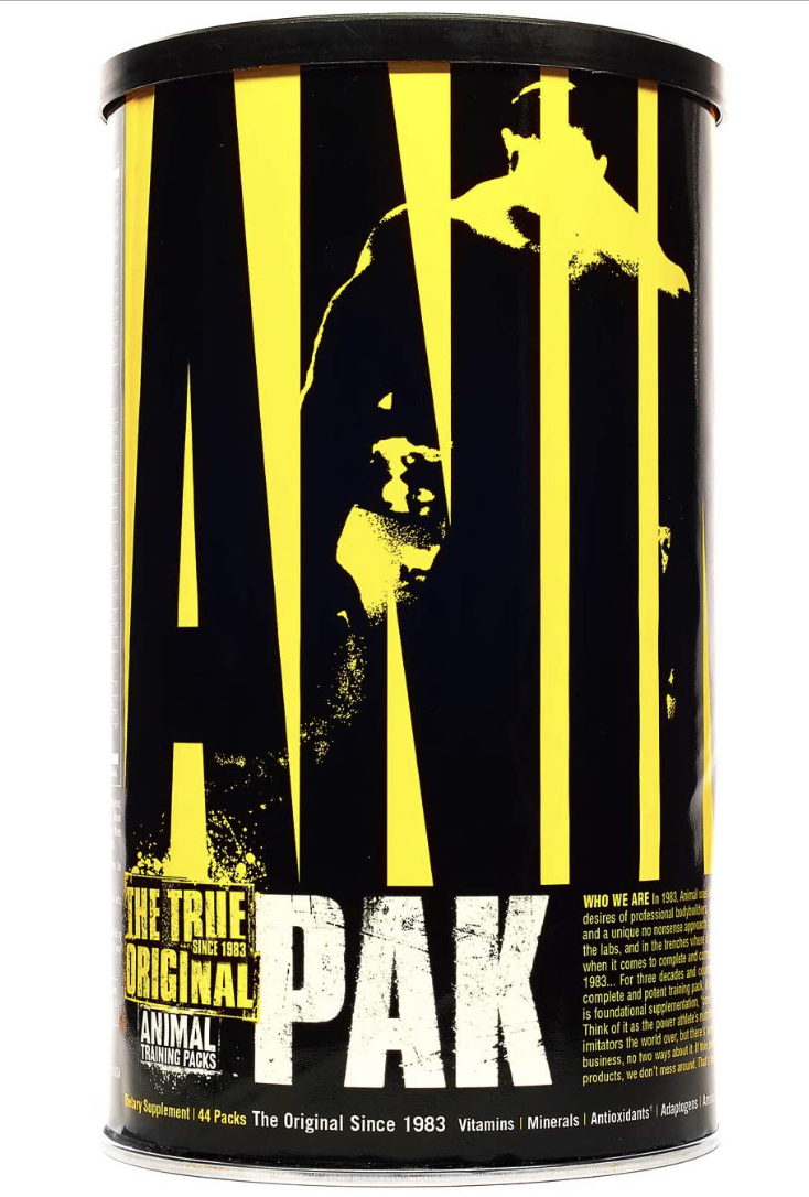 Animal Pak - the Complete All-in-one Training Pack - Vitamin Pack for Men, Amino Acids, Zinc and more - for Elite Athletes and Bodybuilders - 44 Packs $23.06