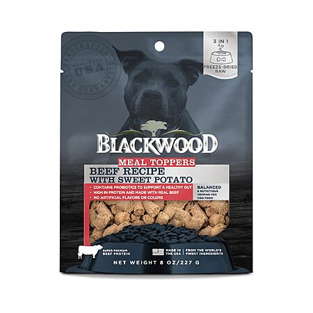56% Off Blackwood Dog Food Topper!