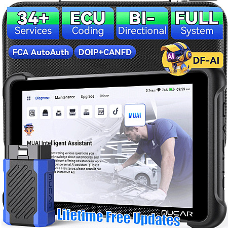MUCAR 892BT Bidirectional OBD2 Scanner Car System AI Diagnostic Scan Tool