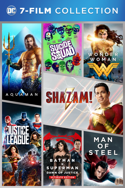 DC 7-Film Collection: Wonder Woman, Aquaman, Shazam! & More (Digital 4K/HD) for $49.99