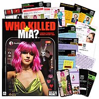 WHAT DO YOU MEME? Who Killed Mia — A Modern Murder Mystery Game True Crime Solving Games for Adults, Find Out who Killed Influencer Mia Star, for True Crime Fans $6.99