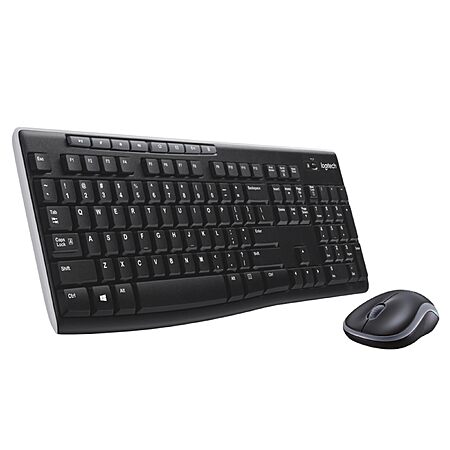 Logitech MK270 Full Size Wireless Keyboard and Mouse Combo - Black $19. ...