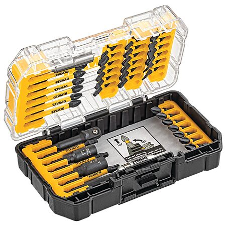 Prime: 40-Pc DeWALT FlexTorq Impact Ready Screwdriver Bit Set $18 + Free S&H