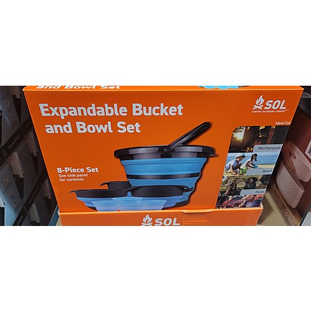 YMMV: SOL Expandable Bucket Bowl 8pc set *Costco* $12 - 2025-09-26