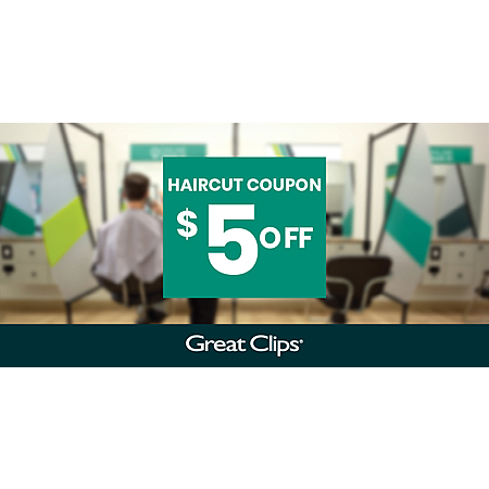 Great Clips coupon $5 off (valid at participating US locations)