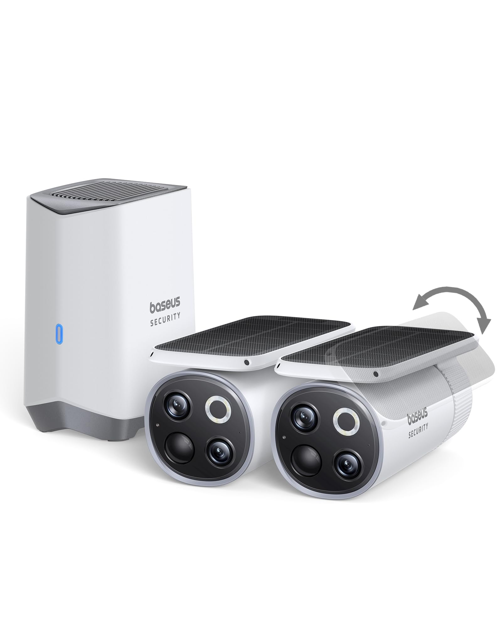 Baseus Auto Sunlight Tracking S1 Pro 2-Cam Security System with 3K Dual ...