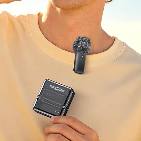 IVANKY Wireless Lavalier Mic Set for $19.99!