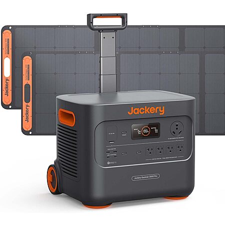 Jackery Solar Generator 3000 Pro Bundle for $1,799