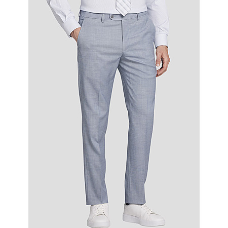 Men's Wearhouse: Up to 50% Off Sitewide: Slim Fit Wool Blend Sharkskin Suit Pants $20 & More + Free S&H
