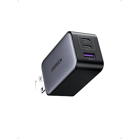 UGREEN USB Charging Accessories: 3-Port UGREEN 65W Nexode USB-C GaN Wall Block $24 & More