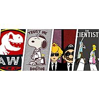 Select Men's, Women's & Kids' Graphic T-Shirts (various designs)