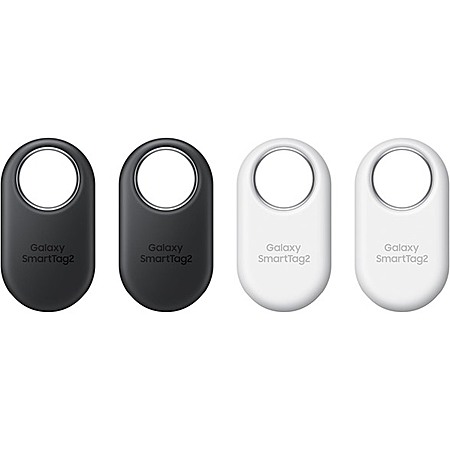 4-Pack Samsung Galaxy SmartTag2 Bluetooth Tracker (Black + White) $51.99 + Free Shipping