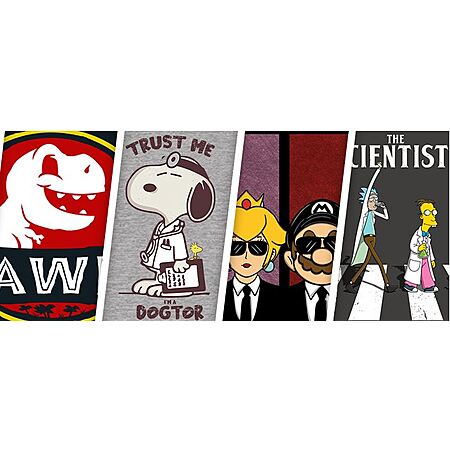 Woot!: Select Men's, Women's & Kids' Graphic T-Shirts (various designs) $5.99 Each or Less + Free S/H w/ Prime