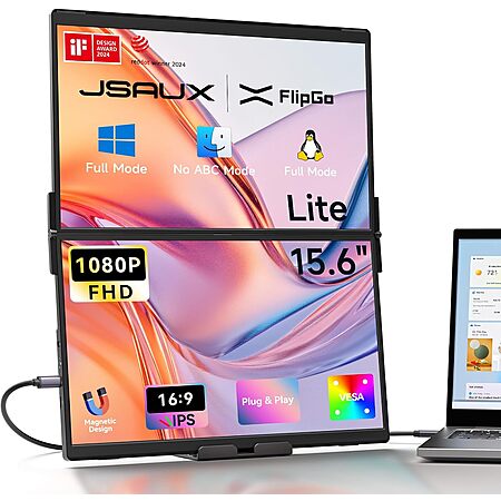 JSAUX FlipGo Lite Monitor for $254.99!