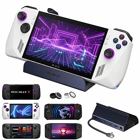 iVANKY 8-in-1 4K@144Hz HDMI 2.1 Docking Station for ROG Ally & Steam Deck $22 + Free Shipping (0 replies)