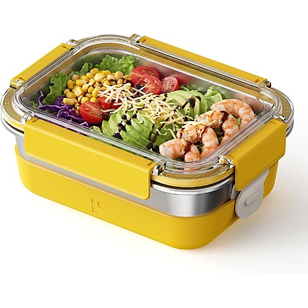 FENGER 41-Oz Leakproof Stainless Steel Bento Lunch Box (Various Colors) $13.74 + Free Shipping w/ Prime or on $35+
