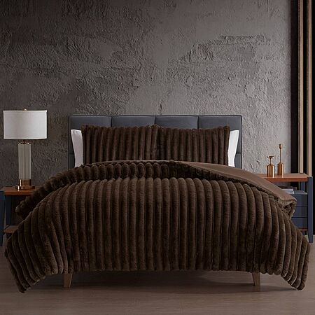 Hallmart Collectibles 3-Piece Queen Comforter & Sham Set (Various Colors) $35.00 + Free Shipping