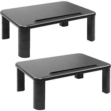 2-Pack Huanuo 3 Height Adjustable Monitor Stand Riser