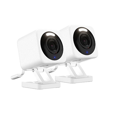 Wyze Cam v4 2.5K QHD Wired Indoor/Outdoor Security Camera with 6 Months Cloud Storage, 2-pack - $39.99 + Free Shipping @ Costco.com
