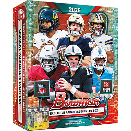 2026 Topps Bowman Football Mega Box