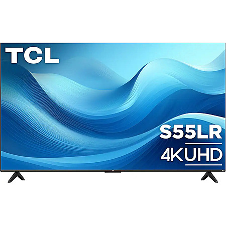 TCL - 85" Class S55LR Series 4K UHD HDR LED Smart TV with Roku TV (2026)