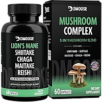 1-Month Supply DMoose Lion's Mane Mushroom Complex $7 + Free Shipping w/ Prime or $35+ Orders