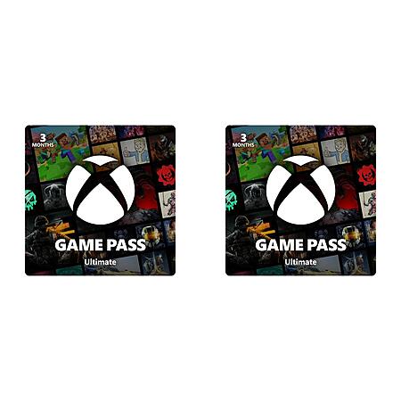 2-Pack 3-Month Xbox Game Pass Ultimate Subscription (Digital Delivery) $96 (US Registered Account Only)