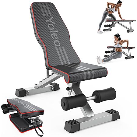 YOLEO Adjustable Weight Bench for Home Gym