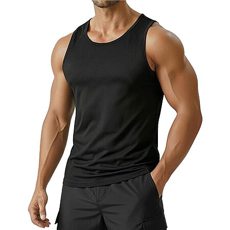 PINSPARK Men's Tank Top UPF 50+ Shirts (various) $7